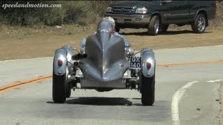 Jay Leno and his 1929 Bentley Speed Six on Mulholland