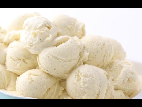 How to make Creamy Vanilla Ice Cream (no eggs). 