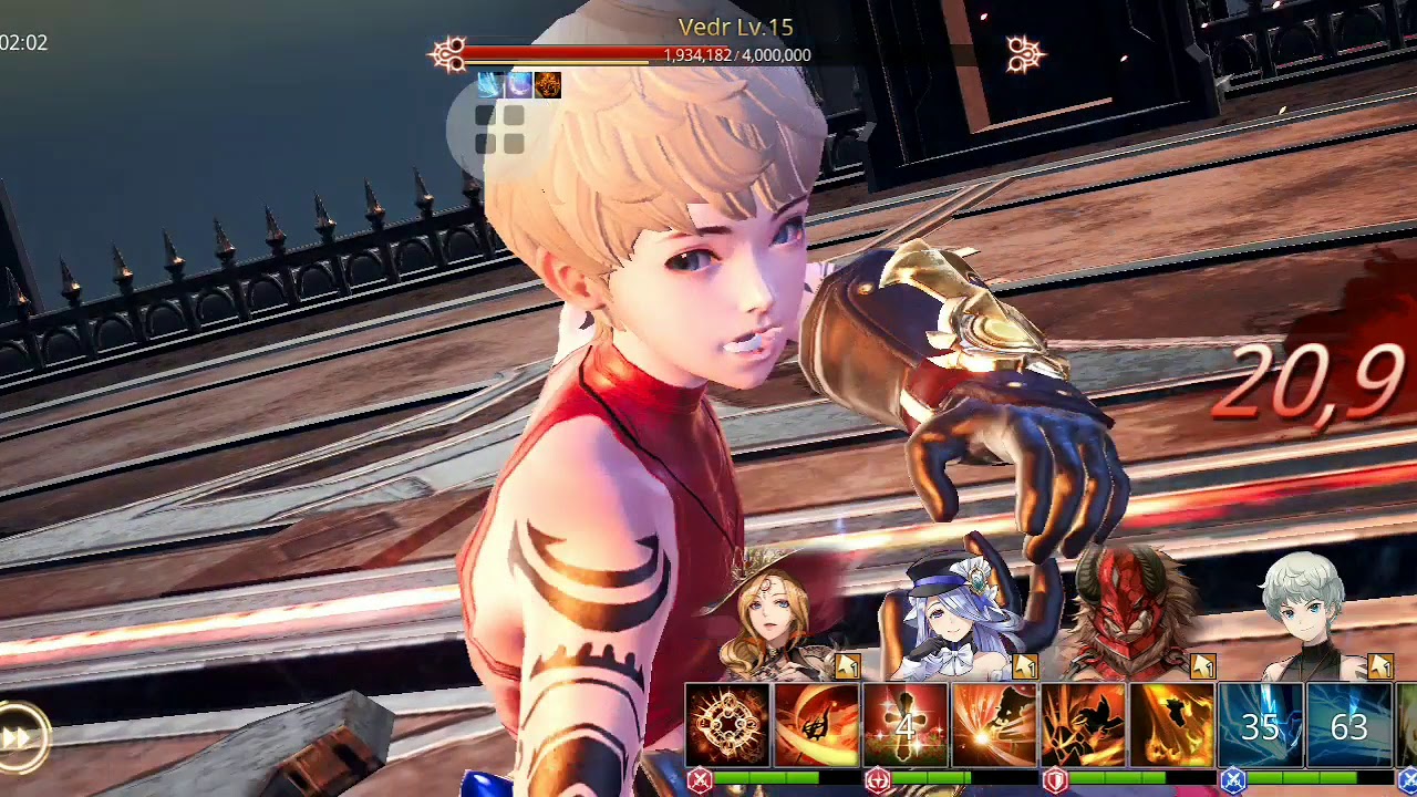 Overhit Global - boss raid fire ( Vedr lv 15 )