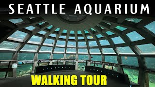 Seattle Aquarium - 2024 - Walking Tour - Full Walkthrough - 4k