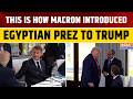 How Macron Introduced Egypt’s President El-Sisi to Donald Trump at G7 Summit | World News