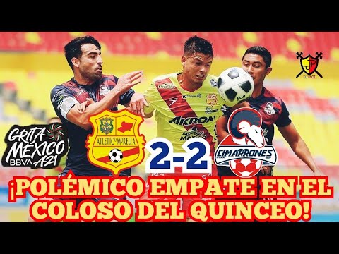 Atlético Morelia vs Cimarrones 2-2 |RESUMEN Y GOLES| A21 LIGA DE EXPANSIÓN MX