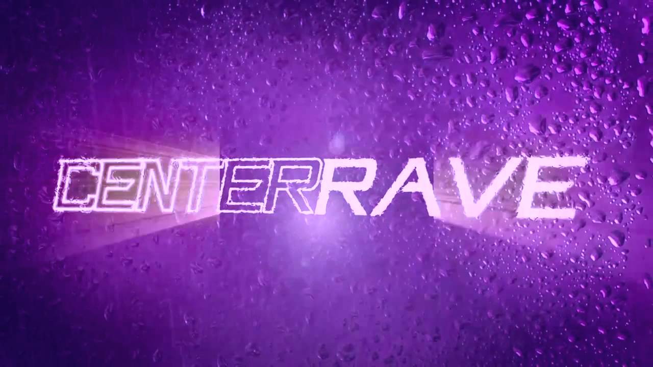 Raindrops - centerrave title animation demo