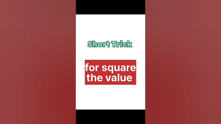 square the number #trending #viral#short  #shortsfeed #shorttrick #shorts #youtubeshorts #shortvideo