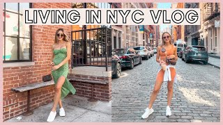 Living in NYC Vlog: weekend in my life! influencer event, going out in the city + mini Zara haul!