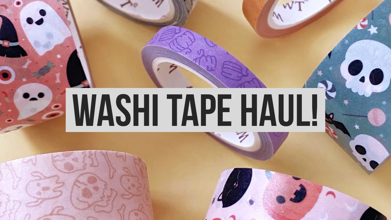 Washi Tape Haul! Unboxing Another Surprise Box from The Washi Tape Shop! Beautiful New Products!