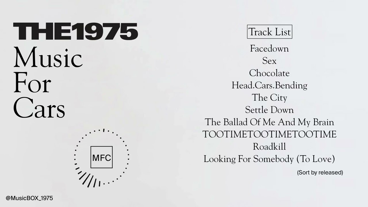 The 1975 - Music For Cars【Playlist】 - YouTube