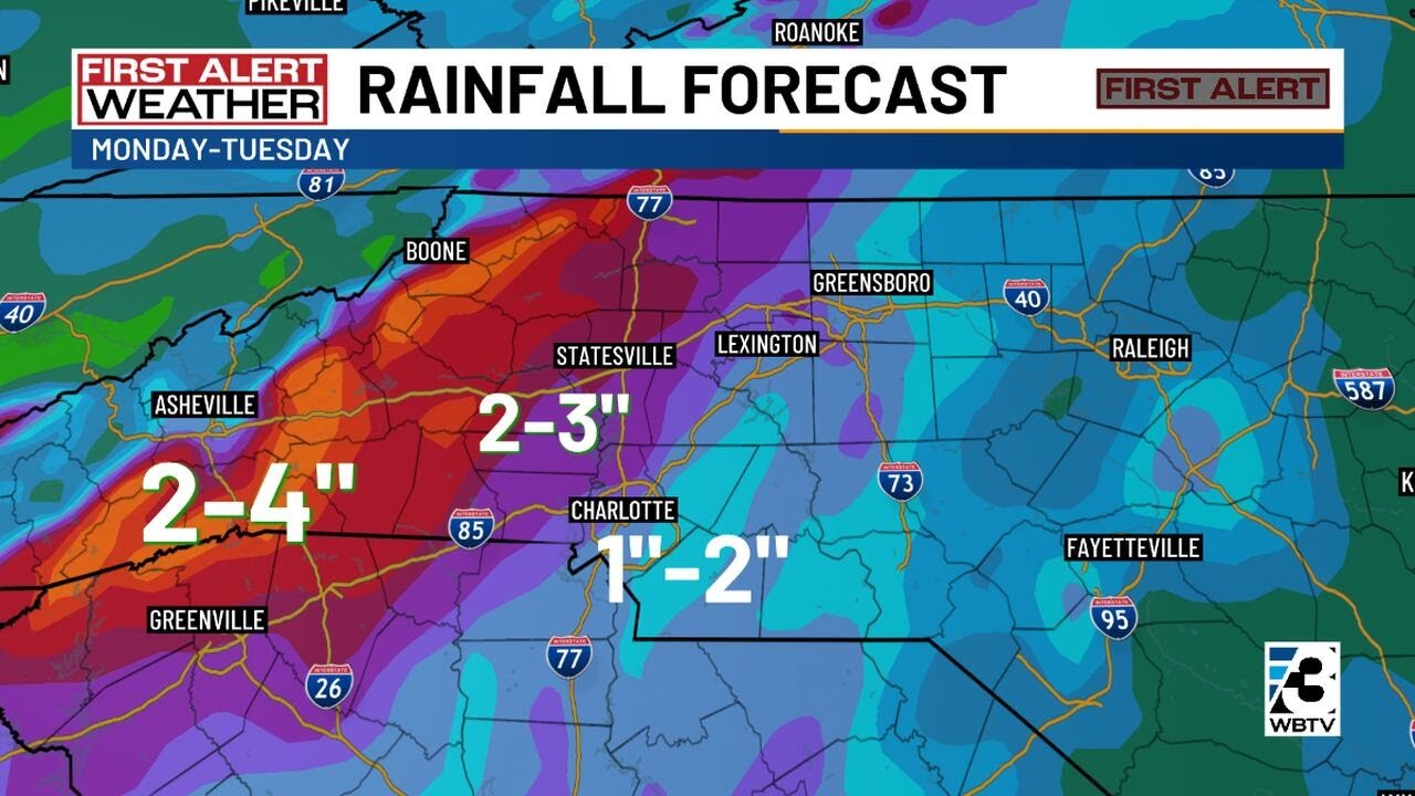 Rain, Warmer Temps Start Off The Week Before Cold Weather Returns - YouTube
