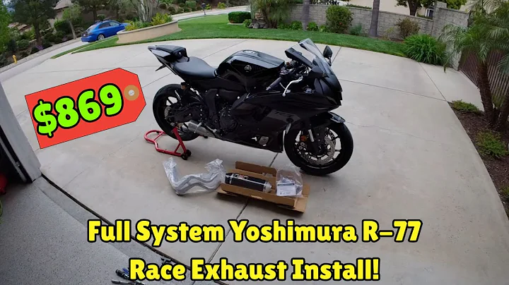 Yoshimura R-77 Race Exhaust Install! - 2025 Yamaha R7 (How To)