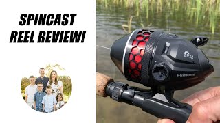 KastKing Brutus Spincast Reel Review - Bass Fishing with an Easy