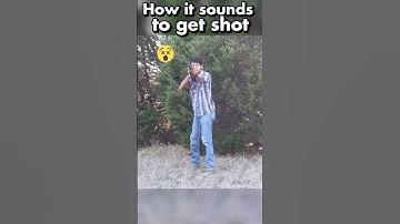 How it sounds to get shot