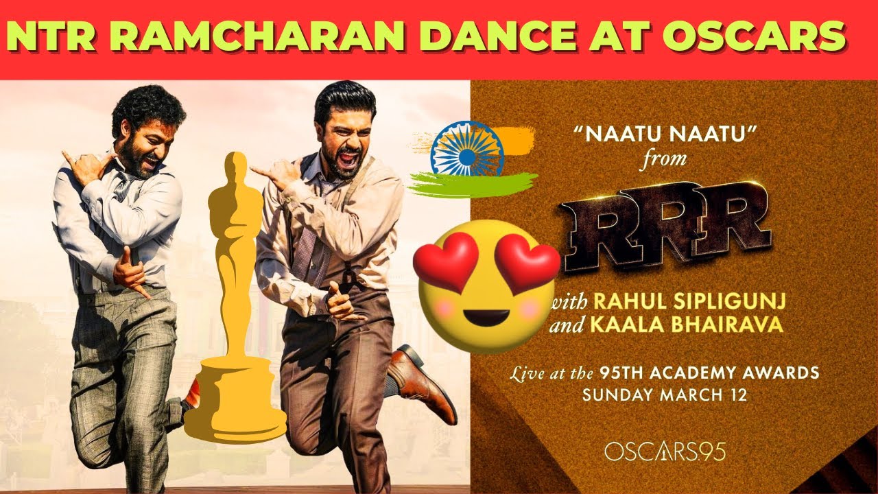RamCharan and Jr Ntr to Perform on Natu Natu at Oscars live 🤗 | SS ...