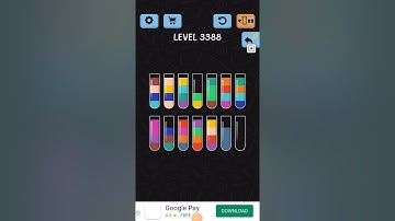 Water Color Sort Level 3388