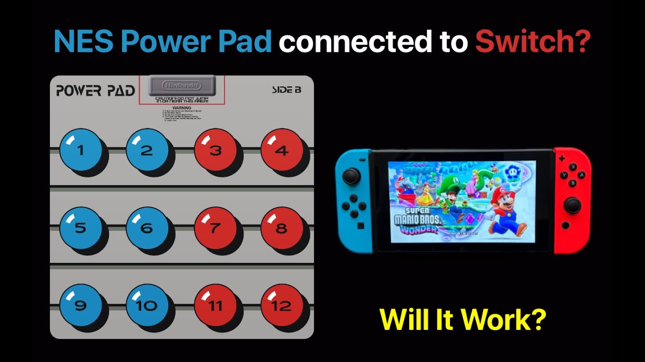 Nintendo Switch NESバージョン NES Power Pad connected to Nintendo Switch? - YouTube