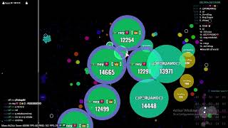 Agar.io - DIAVLO DOMINANDO CON AMIGOS W/neverlife & Miky