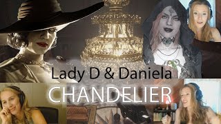 Lady D (Maggie Robertson) &amp; Daniela - CHANDELIER (Follow me MAMA D) - Resident Evil Village - RE8