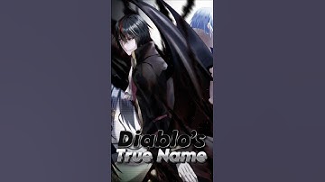 The Hidden Origin of Diablo’s Name Revealed #shorts #tensura #rimuru #animefacts #explained