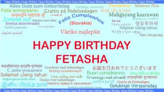 Fetasha   Languages Idiomas - Happy Birthday