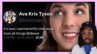 Ava Kris Tyson Quits MrBeast and The Reason Why Is Bad.