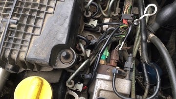 Как снять форсунку 1.5 dci системы Делфи.