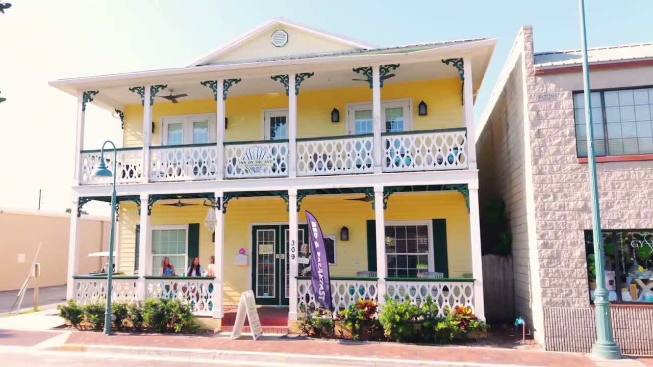 Inn on the Ave - New Smyrna Beach Fl- Aerial Shoot