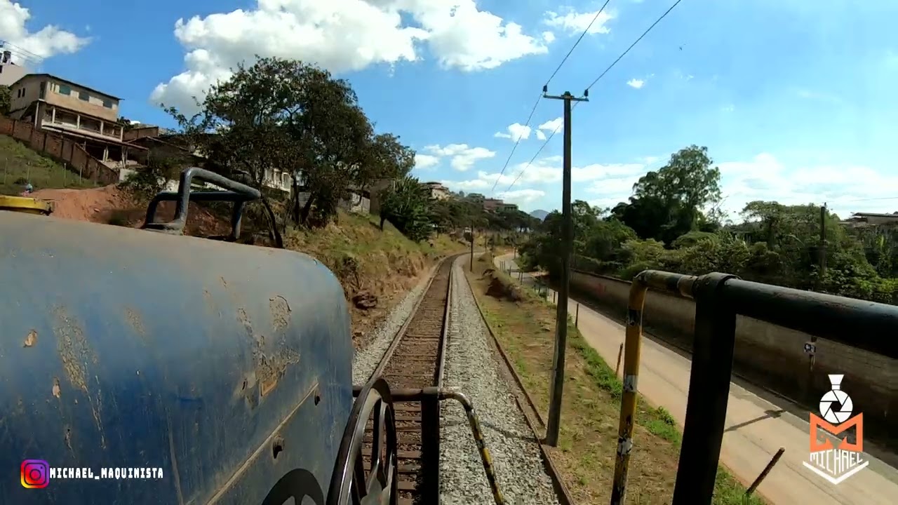 Viagem completa! Trem de carga geral KCE1135 entre Joaquim Murtinho e Belo Horizonte, MG - GE C30-7