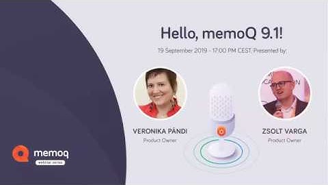 Hello, memoQ 9.1!