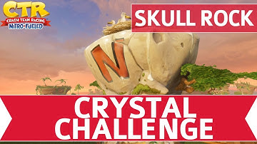 Crash Team Racing Nitro Fueled (CTR) - Skull Rock Crystal Challenge & CTR Token Walkthrough