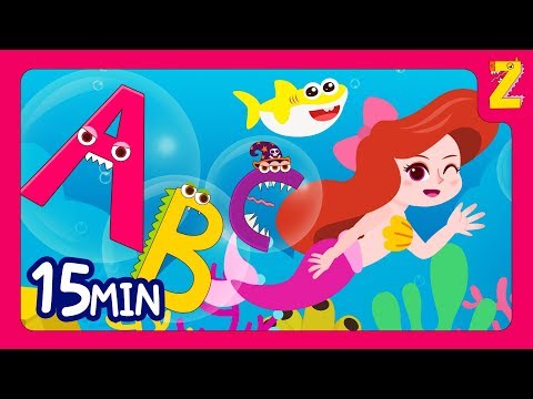 Follow Me ABC Bubbles! +ZooZooSong Best Kids Song Remix! Halloween ABC Monster collection.