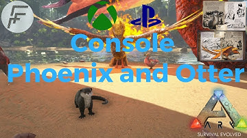 ARK: Survival Evolved How to spawn Phoenix and Otter ON CONSOLE!!!