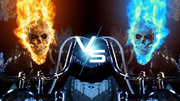 Ghost rider vs Angel Rider ☠️🔥 / Who will win ( Blue Ghost rider )