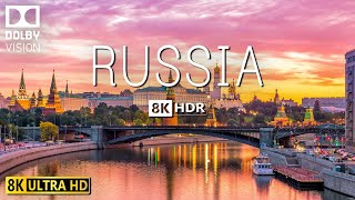RUSSIA 8K Video Ultra HD With Soft Piano Music - 60 FPS - 8K Nature Film