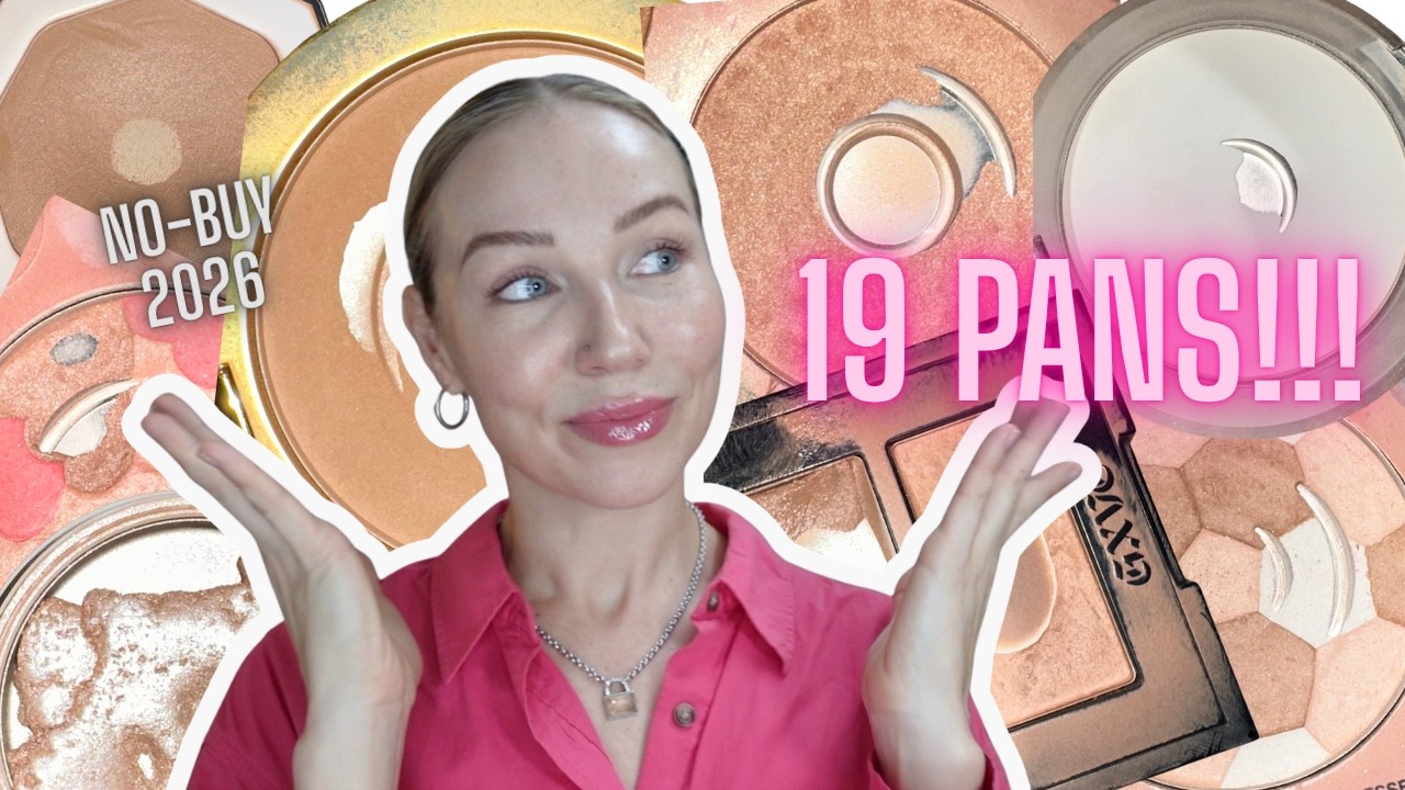 ALL THE PANS IN MY MAKEUP COLLECTION 2026 / 19 PANS - YouTube