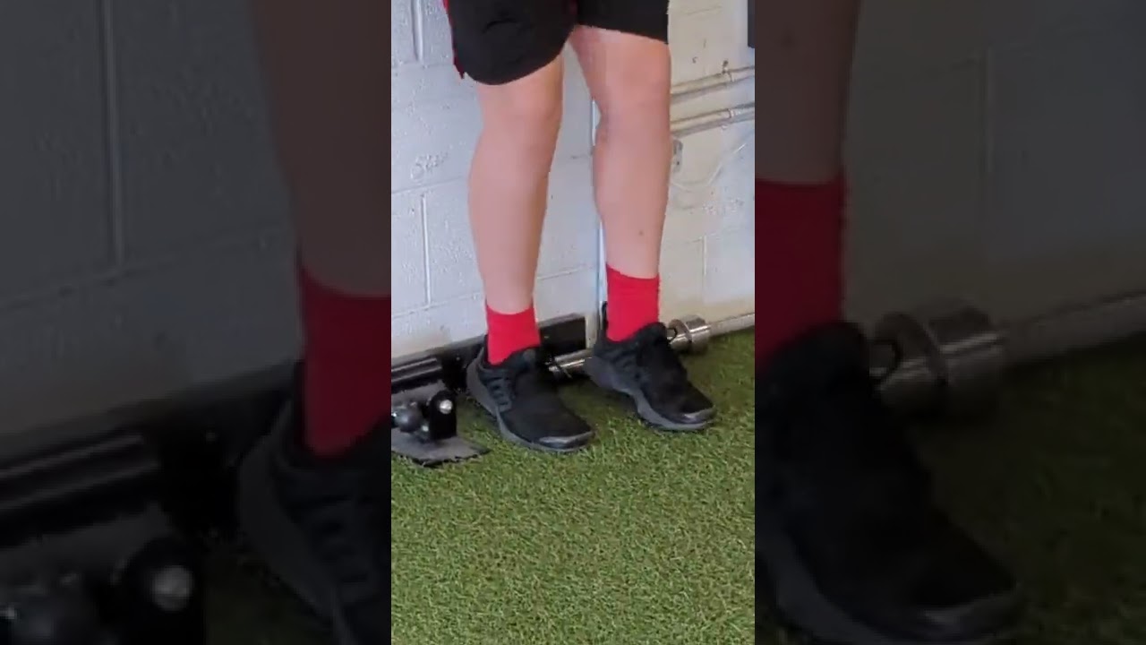Derek working on his footwork and body control to develop durability and stability