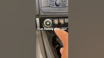 Polaris Slingshot Starting Procedure