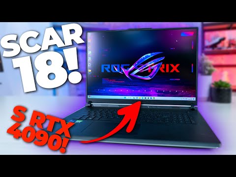 Nejnabušenější herní notebook s RTX 4090! ASUS ROG Strix Scar 18! (RECENZE # 1751)