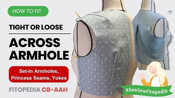 Passend over de achterkant van het armsgat - CB-AAH Fitopedia