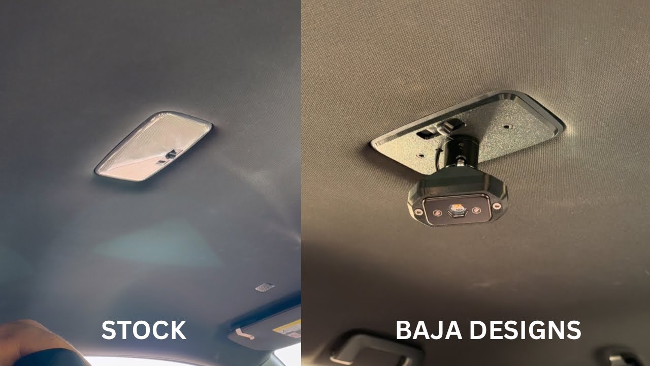 GEN 3 DOME LIGHT CONVERSION INSTALL BAJA DESIGNS YouTube