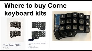Where to buy corne keyboard kits