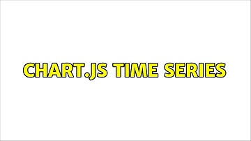 Chart.js time series