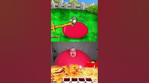 The Red Balloon Zombie w/ @steak  (PVZ) #pvz #plantsvszombies