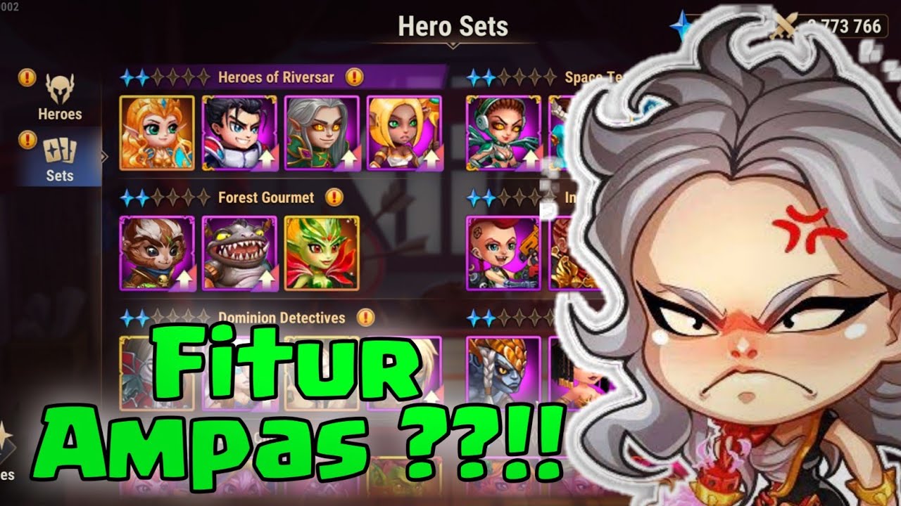 Review Fitur Baru Hero Set !! - Hero Wars Alliance - YouTube