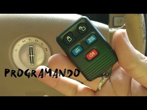 2006 Lincoln Navigator - Programacion de control de alarma