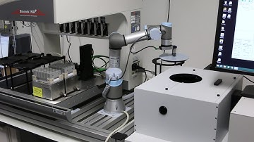 FluoTime 300 interfaced with BioMek NXP from Beckman-Coulter