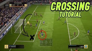 HOW TO ACTUALLY SCORE CROSSES IN FIFA 18 - BEST CROSSING TECHNIQUE TUTORIAL