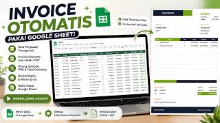 170. Super Easy Way to Make an Automated Invoice | Google Sheets