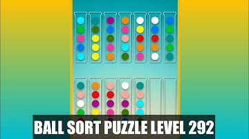 Ball Sorting Puzzle Game Level 292 | Ball Sort Puzzle Level 292 | GamingOn