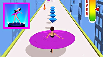 Ballerina 3D - All levels (Part 4) Gameplay - Android iOS