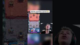 Hivise coaches Jynxzi 😭 #jynxzi #funny #twitch #rainbowsixsiege #clashroyale #fyp #viral
