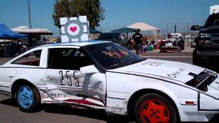 Lemons - Thunderhill 2011 - Aperture Science 300zx - Crash